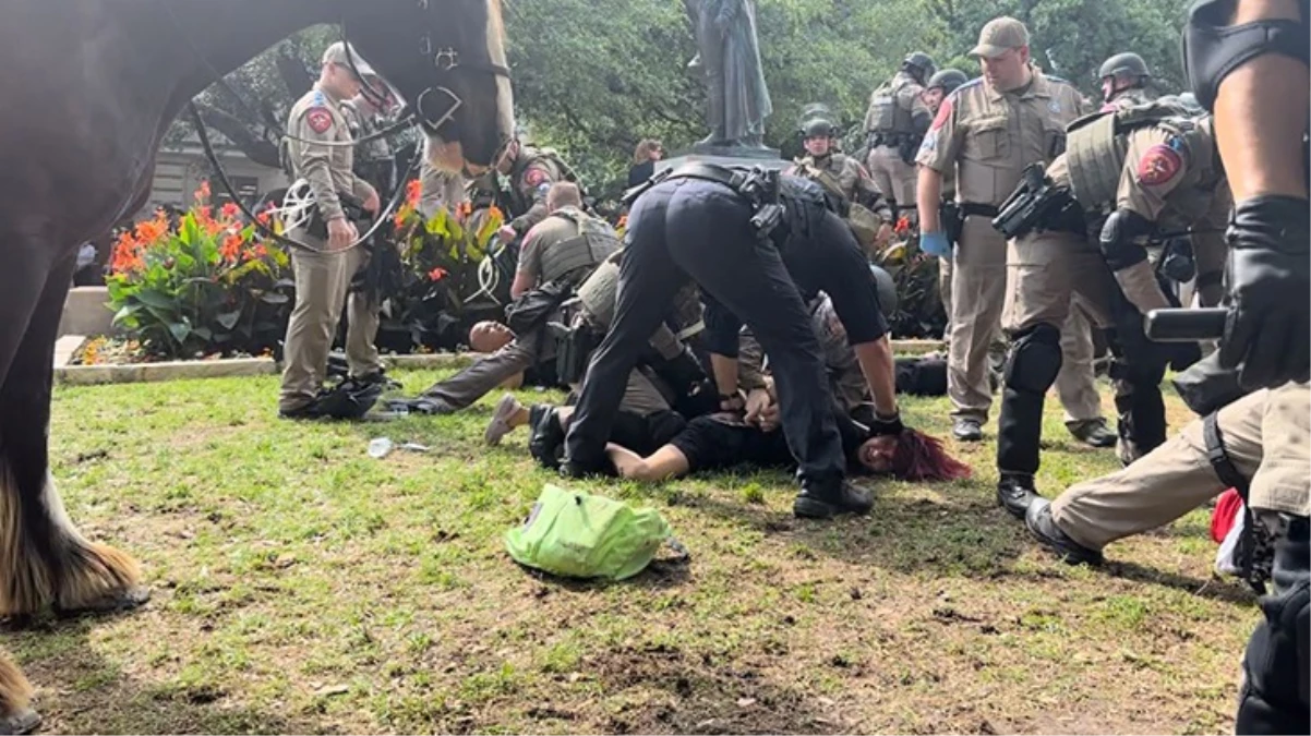 ABD'deki Üniversitelerde İsrail Karşıtı Protestolar: Çok Sayıda Öğrenci Gözaltına Alındı