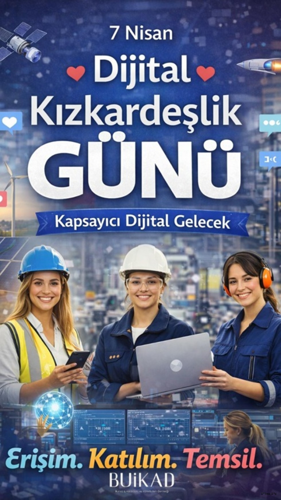 BUİKAD’ dan “Dijital Kızkardeşlik ” Projesi