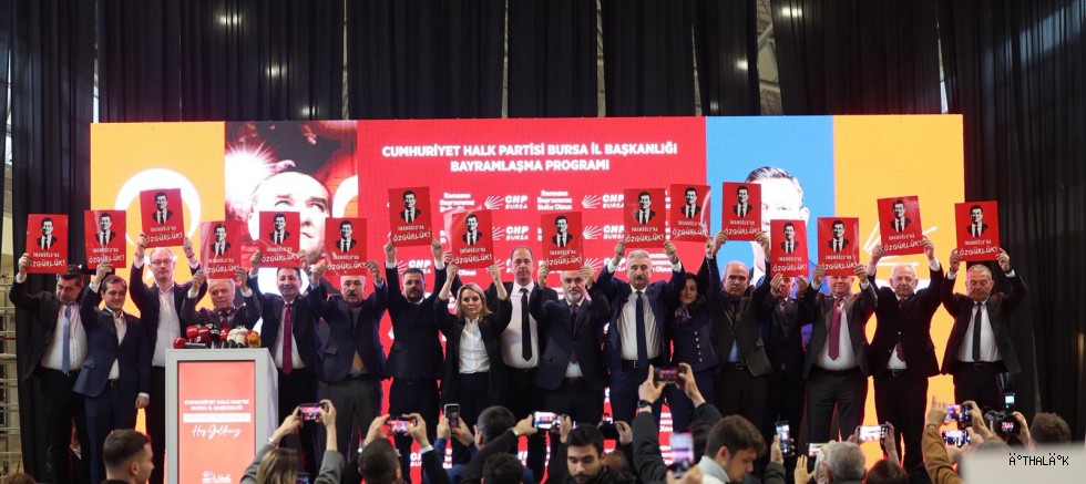 CHP Bursa 'den Görkemli  bayramlaşma