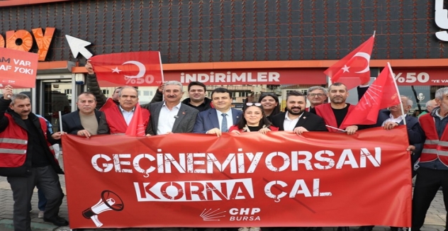 CHP Bursa'nın Çağrısına Yurttaşlardan Büyük Destek: Geçinemiyoruz! 