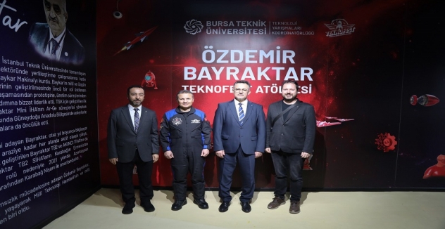 Alper Gezeravcı’dan BTÜ Öğrencilerinin TEKNOFEST Projelerine Tam Not