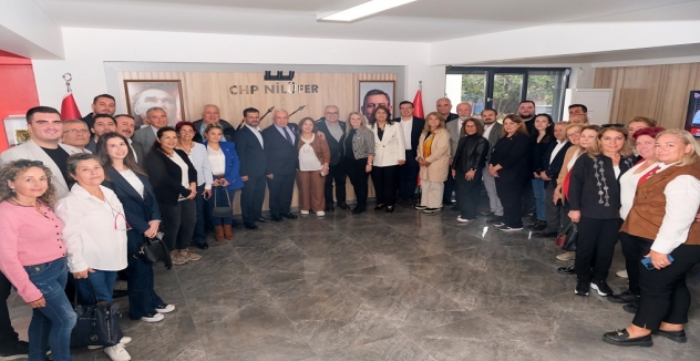 Başkan Şadi Özdemir'den CHP Nilüfer İlçe Yönetimine Hayırlı Olsun Ziyareti