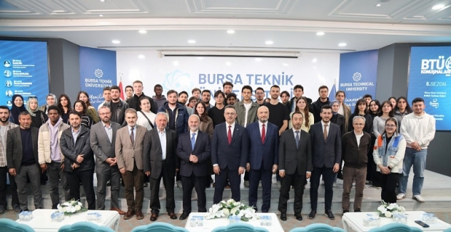 BTÜ Konuşmaları’nda Prof. Dr. Temel Kotil Gençlerle Buluştu