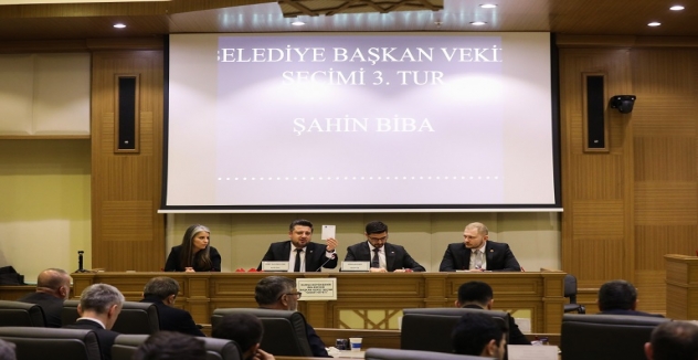 Bursa Büyükşehir’de Başkanvekilliğine Şahin Biba Seçildi