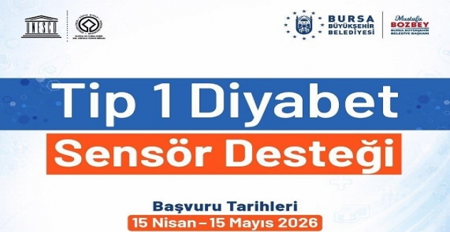 Bursa’da Diyabetli Öğrencilere Sensör Desteği