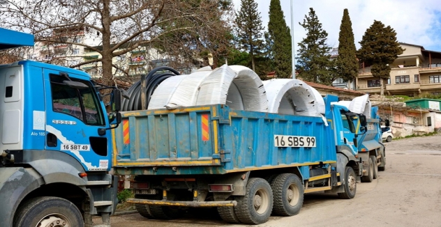Büyükkumla’da Boşa Akan Su Mahallenin Faydasına Kazandırılıyor