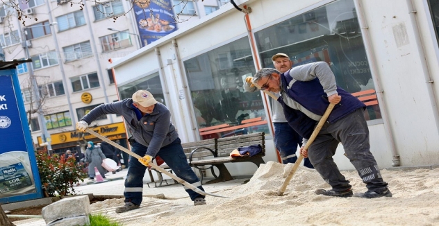 Çarşı Meydanı’nda Estetik Düzenleme
