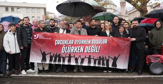 CHP Gençlik Örgütlerinden MESEM Protestosu 