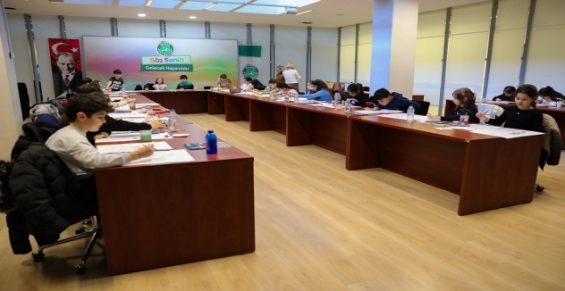 Çocuklar Bir Günlüğüne Ressam Oldu