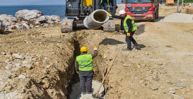 Gemlik’in Altyapısı Büyükşehir’le Güçleniyor