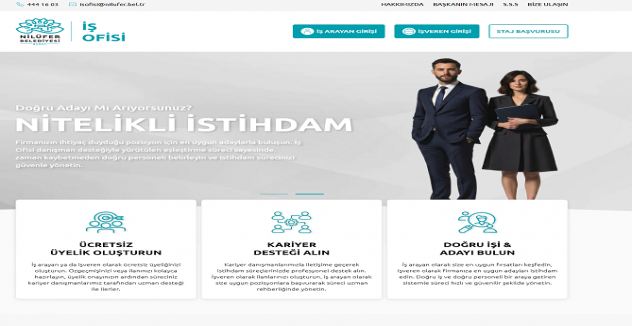 Nilüfer’de İş Arayanlar ve İşverenler Artık Dijital Platformda Buluşuyor