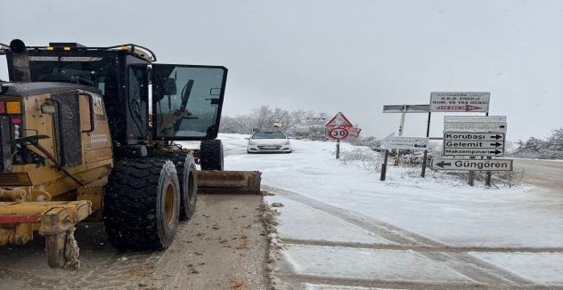 Nilüfer’de Kar Mesaisi