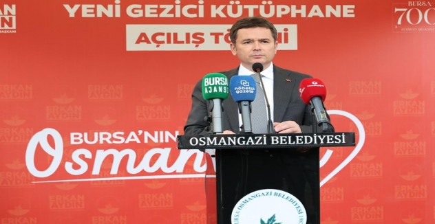 Osmangazi’de ‘Yeni Gezici Kütüphane Yollarda’