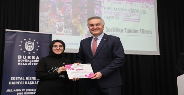 Şiddetsiz Yaşama Dijital Sergiyle Dikkat Çektiler