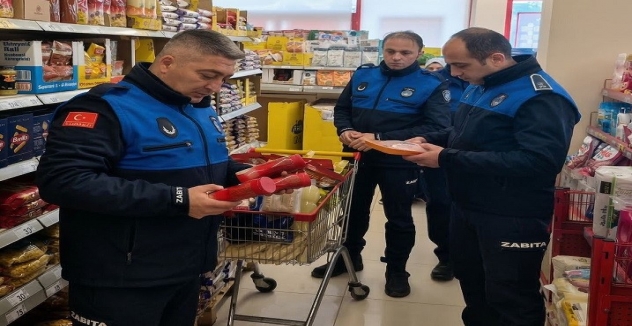 Zabıta Tarafından Market Denetimleri Devam Ediyor