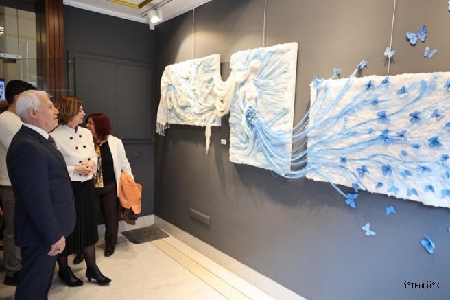 İpek Sanatının Zarafeti Bursa'da Sergilendi