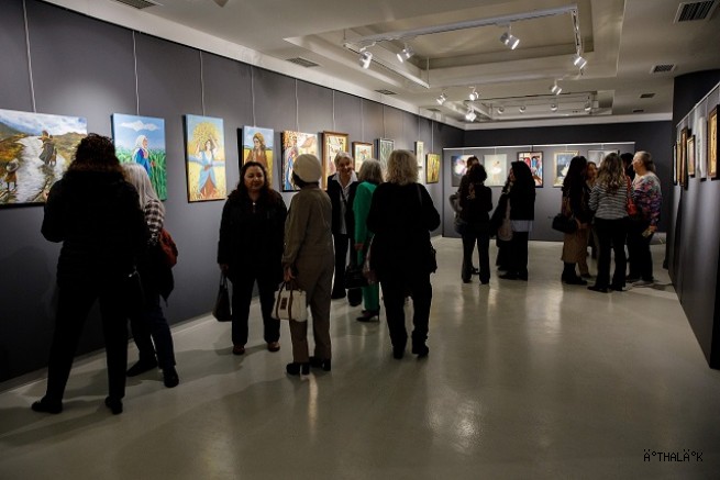 Kadınların Işığı Tuvalde Hayat Buldu