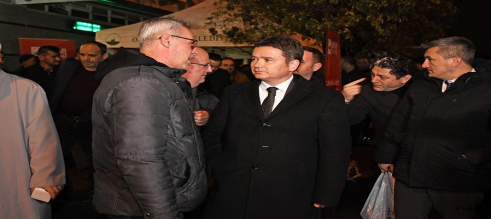 Başkan Aydın, Berat Kandili’nde Vatandaşlarla Buluştu