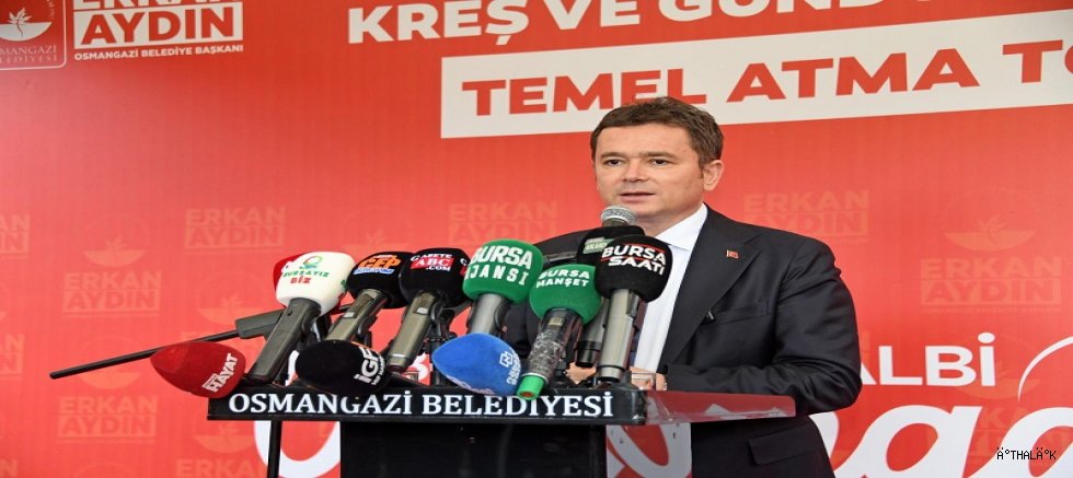 Başkan Aydın’dan Osmangazi’ye Çifte Hizmet