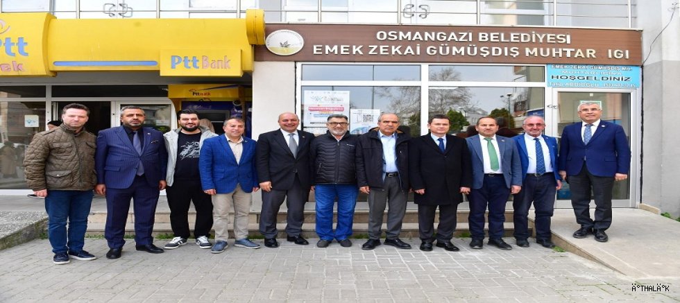 Başkan Aydın’ın Cuma Durağı Emek Mahallesi Oldu