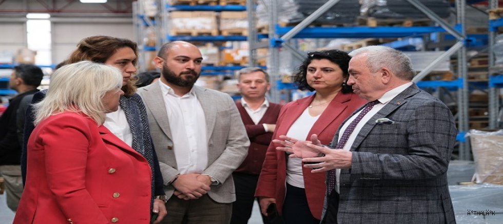Başkan Şadi Özdemir’den Üçge Şirketler Grubu’na İnovasyon Ziyareti
