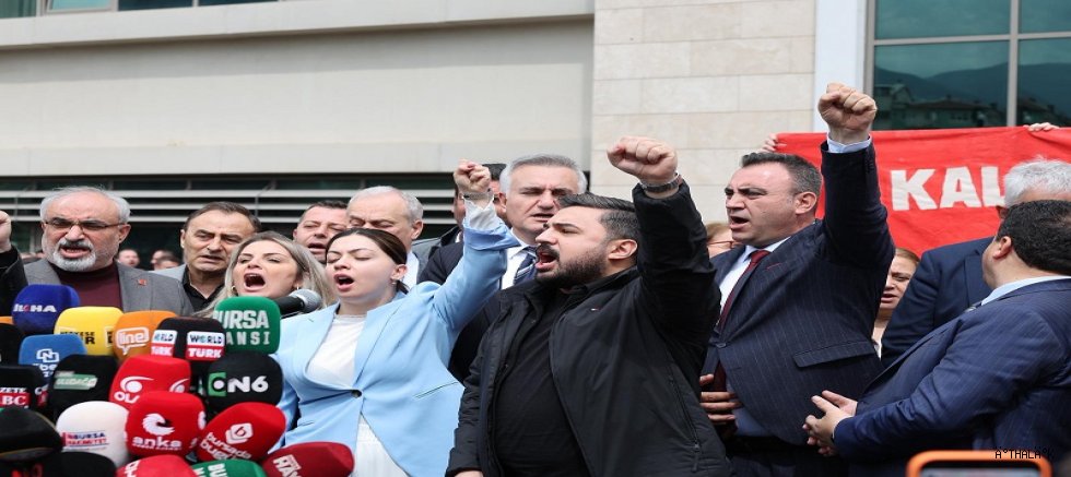 Bursa'da Bozbey Tepkisi