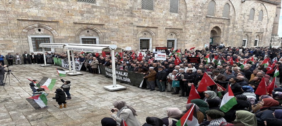 Bursa Gönüllü Kuruluşlar Platformu'ndan Filistin Çağrısı