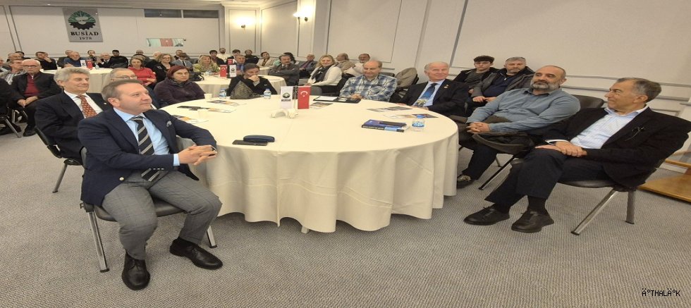 BUSİAD Açık Kapı Toplantıları / Felsefe Söyleşilerinin 2025-2026 dönemi 2. Konferansı, “Hannah Arendt ve Kötülük Sorunu” Başlığıyla BUSİAD Evi’nde Gerçekleştirildi