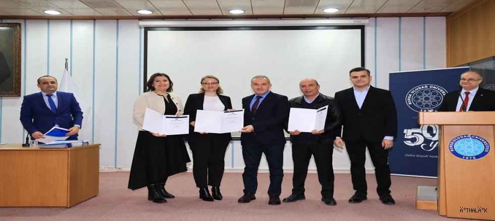 BUÜ’de Akredite Olan Programlara Teşekkür Belgesi