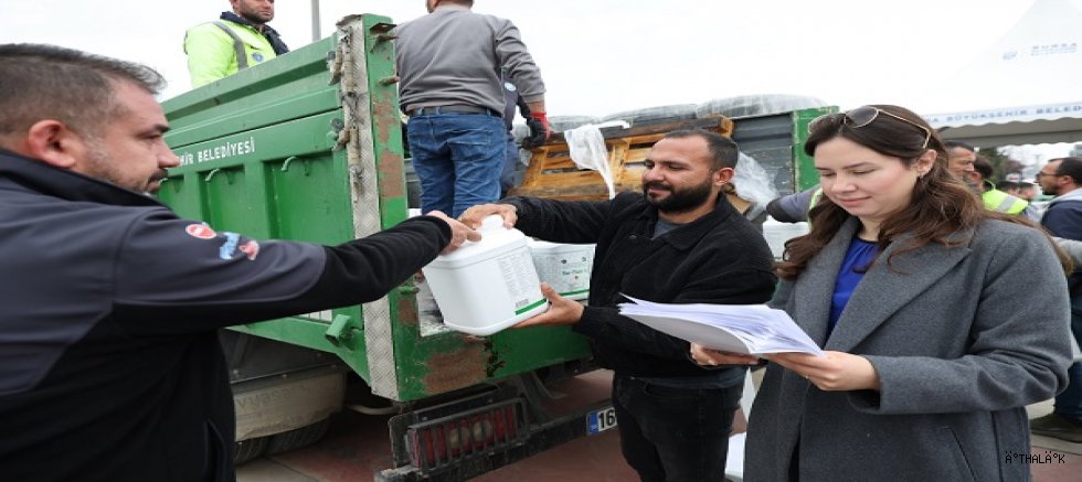 Büyükşehir'den Çiftçiye Hayat Veren Destek