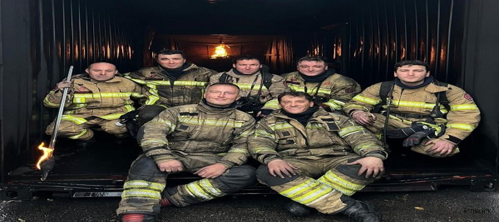 Büyükşehir İtfaiyesi'nden Koç Üniversitesi Personeline Eğitim
