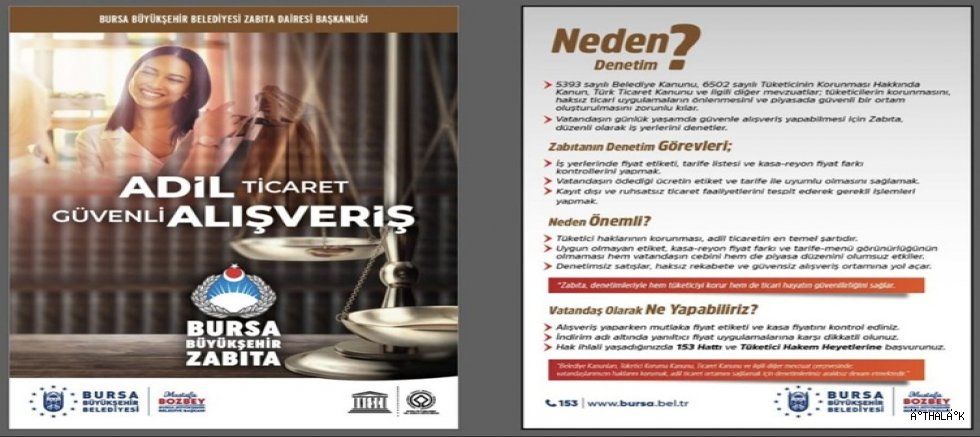 Büyükşehir Zabıtası Tüketicileri Bilgilendirdi