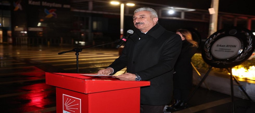 CHP Bursa’dan 6 Şubat Anması