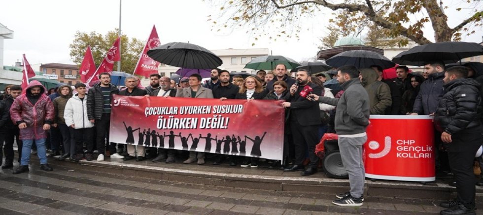 CHP Gençlik Örgütlerinden MESEM Protestosu 