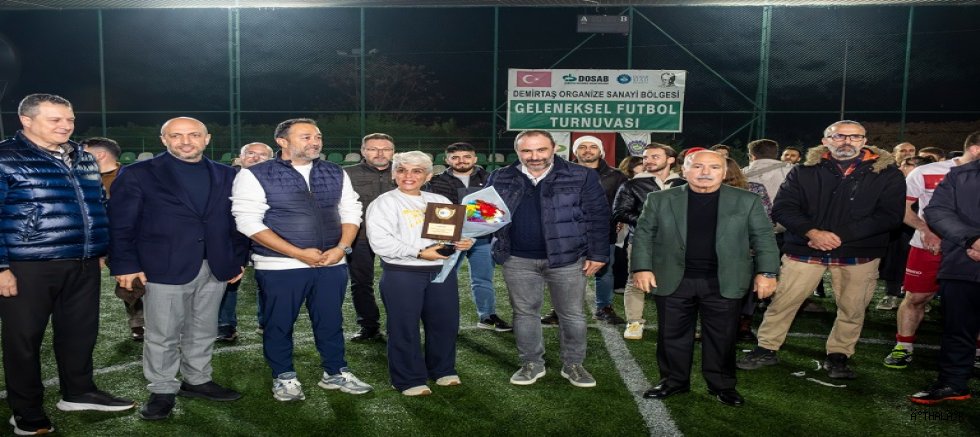 DOSABSİAD Futbol Turnuvası Şampiyonu ASTEMO