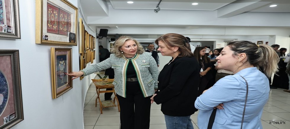 Ebru ve Kaat’ı Sergisi Konak Kültürevi’nde
