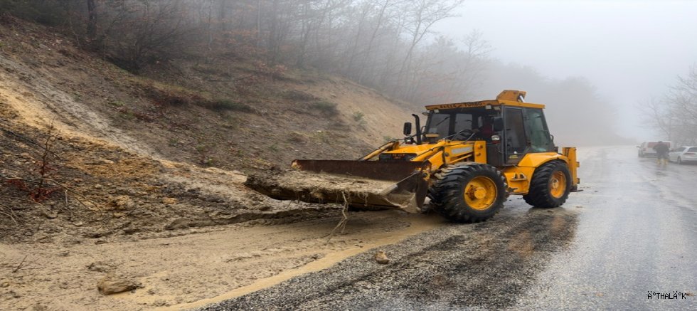Gemlik Belediyesinden Kuvvetli Yağış Mesaisi
