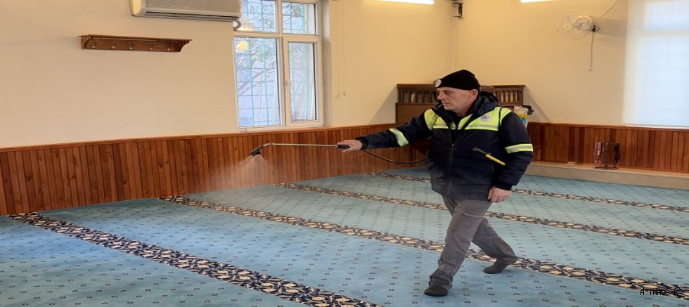 Gemlik’te Camiler Ramazan Ayına Hazır