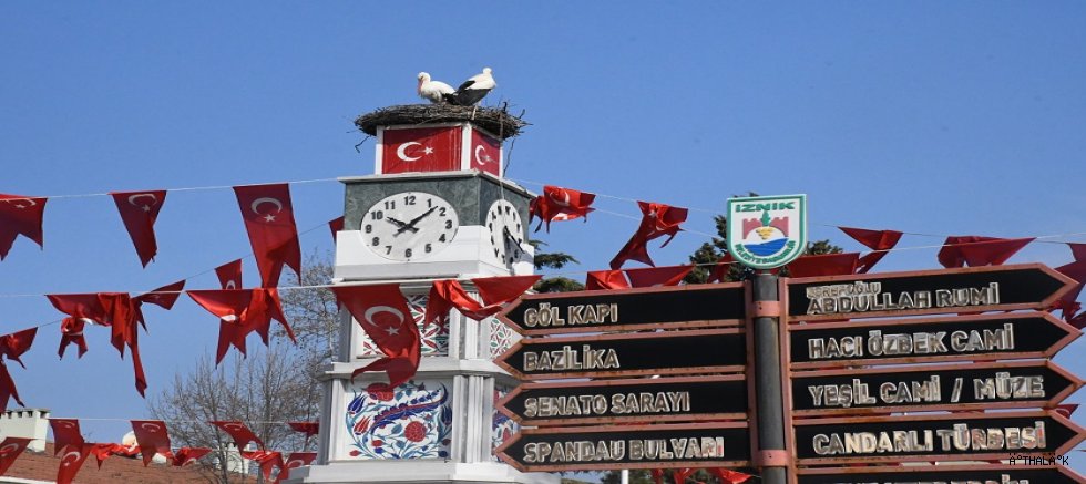 İznik Belediyesi - Can ve Canan Leylek Yeniden İznik’te