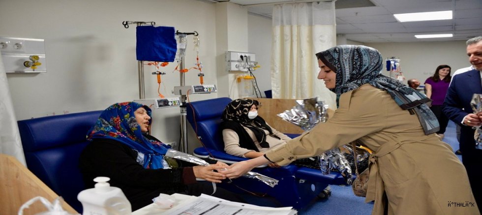 Kanser Haftası’nda Onkoloji Hastalarına Moral Ziyareti