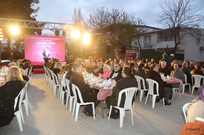Nilüfer CHP'den  Sokak İftarı