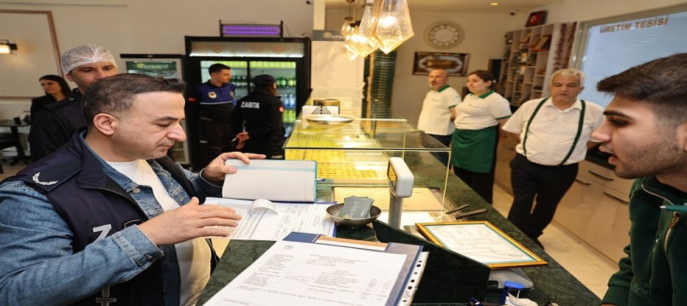 Nilüfer’de Tatlı Üreticilerine Sıkı Denetim