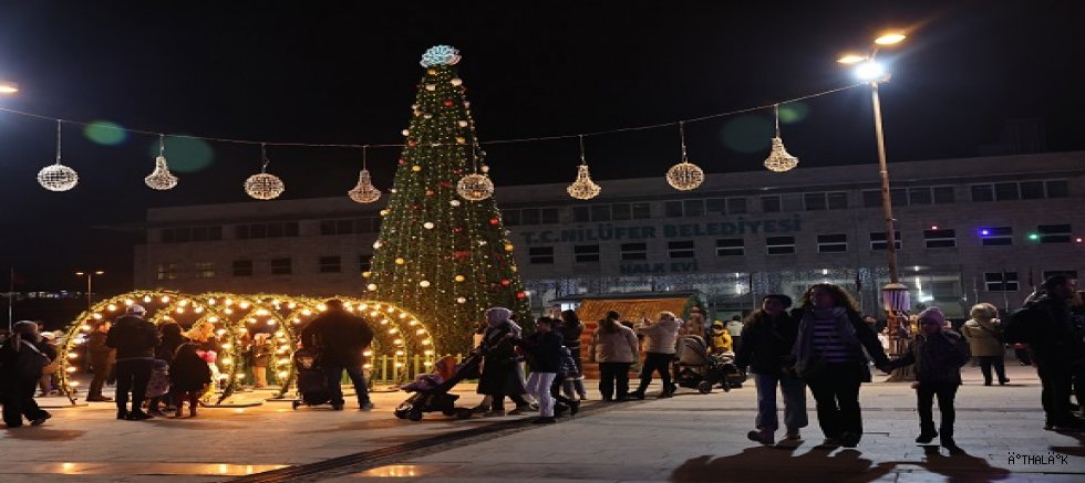 Nilüfer’de Yeni Yıl Coşkusu 19 Aralık’ta Başlıyor