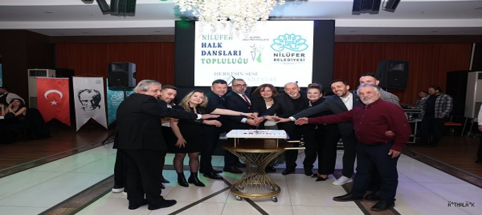 Nilüfer Halk Dansları Topluluğu'ndan 25’inci Yıla Özel Kutlama