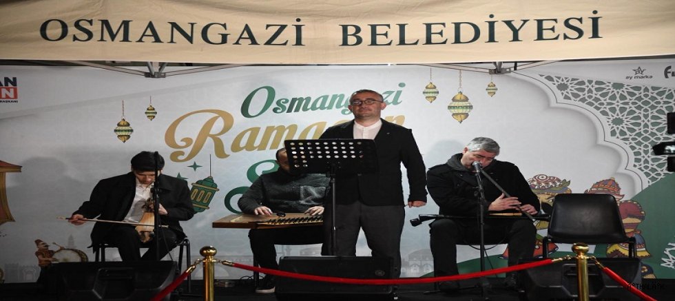 ‘Osmangazi Ramazan Sokağı’ Huzur Veren Ezgilerle Taçlandı 