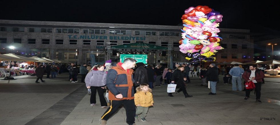 Ramazan’ın Ruhu Nilüfer Ramazan Sokağı’nda Yaşanıyor 