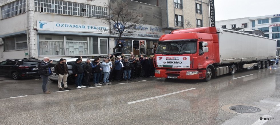 Ramazan Tırı Gazze'ye Taşınıyor