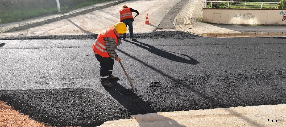 Tarihi Projede Asfalt Çalışmaları Hız Kazandı