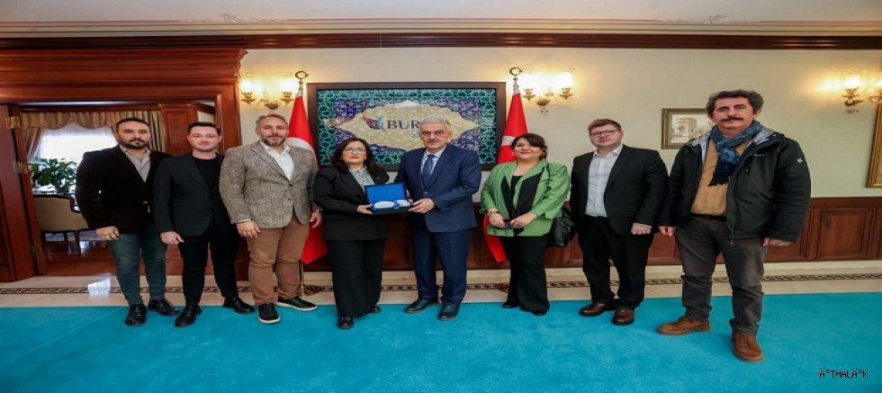 TMMOB Mimarlar Odası Bursa Şubesi, Vali Erol Ayyıldız'ı Ziyaret Etti