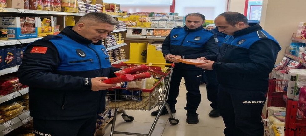 Zabıta Tarafından Market Denetimleri Devam Ediyor
